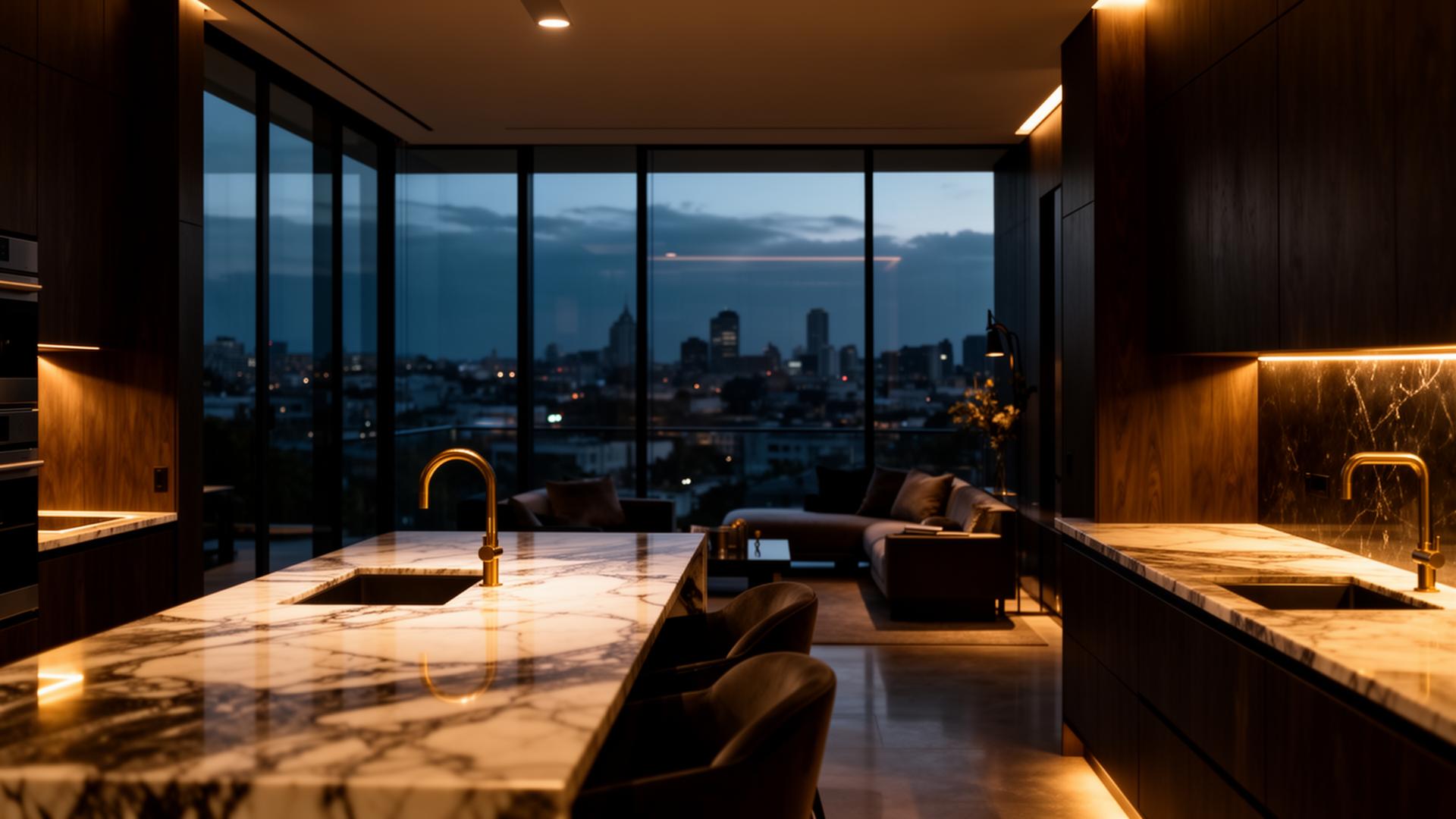 Modern luxury home interior